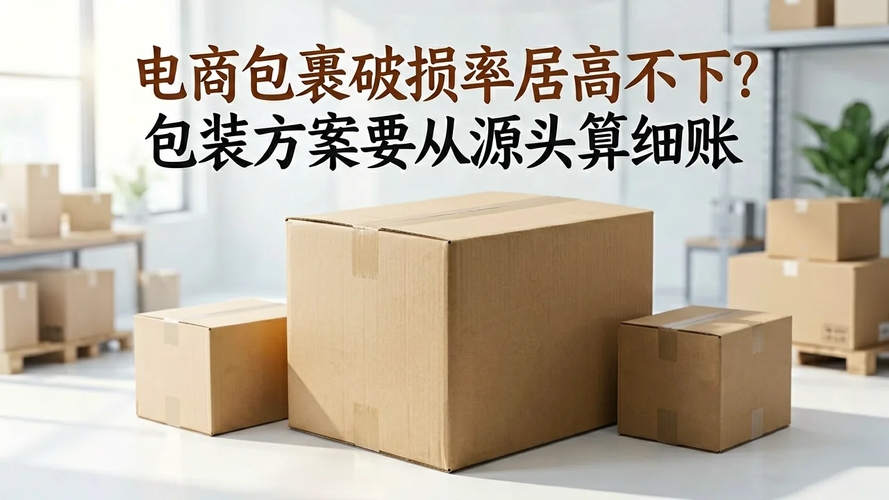 电商包裹破损率居高不下？包装方案要从源头算细账
